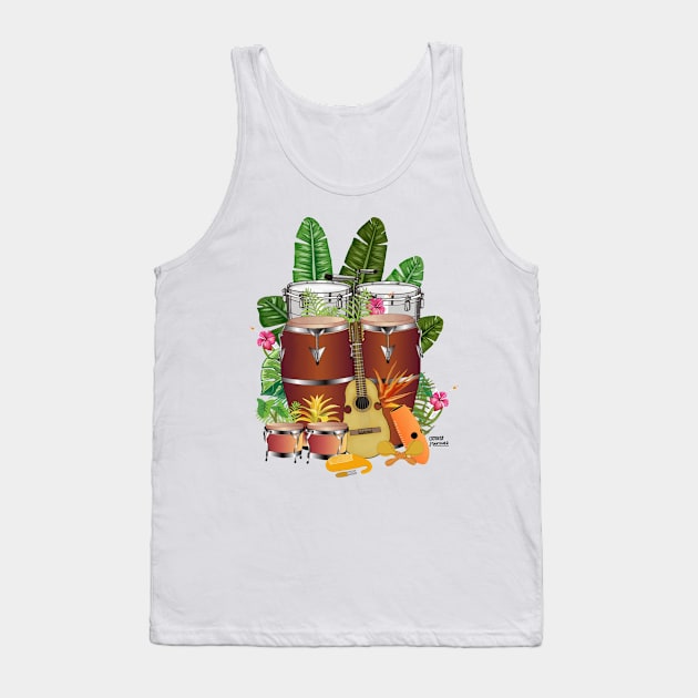 Percussion Tank Top by Reebop